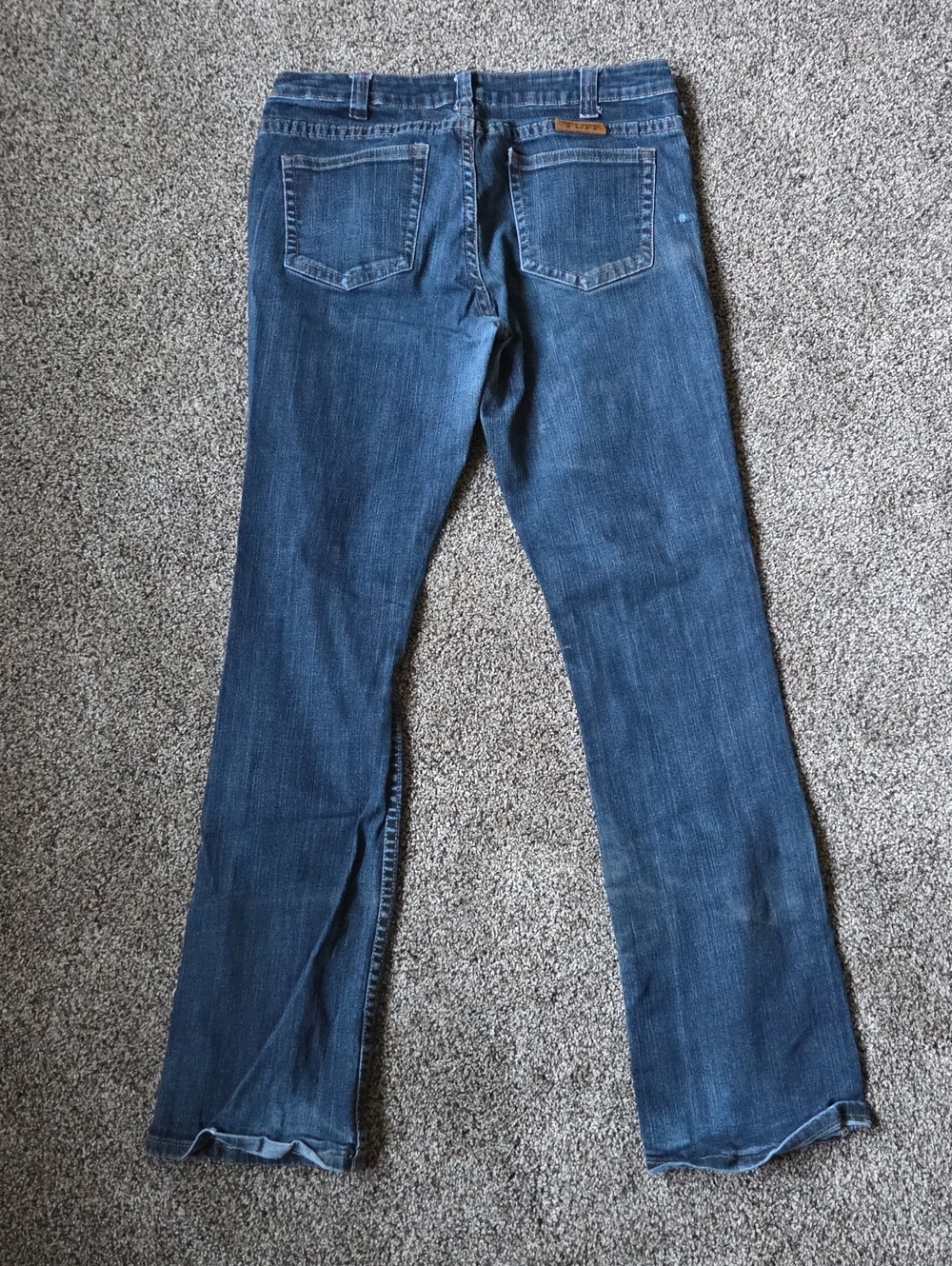 Cowgirl Tuff Women's Straight Leg Indigo Blue Jeans